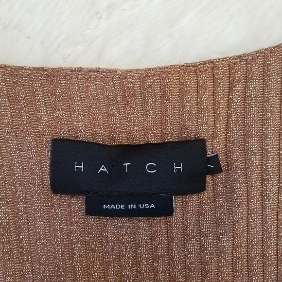 HATCH Elise Dress Maternity Shimmery Midi Dress - Picture 6 of 8